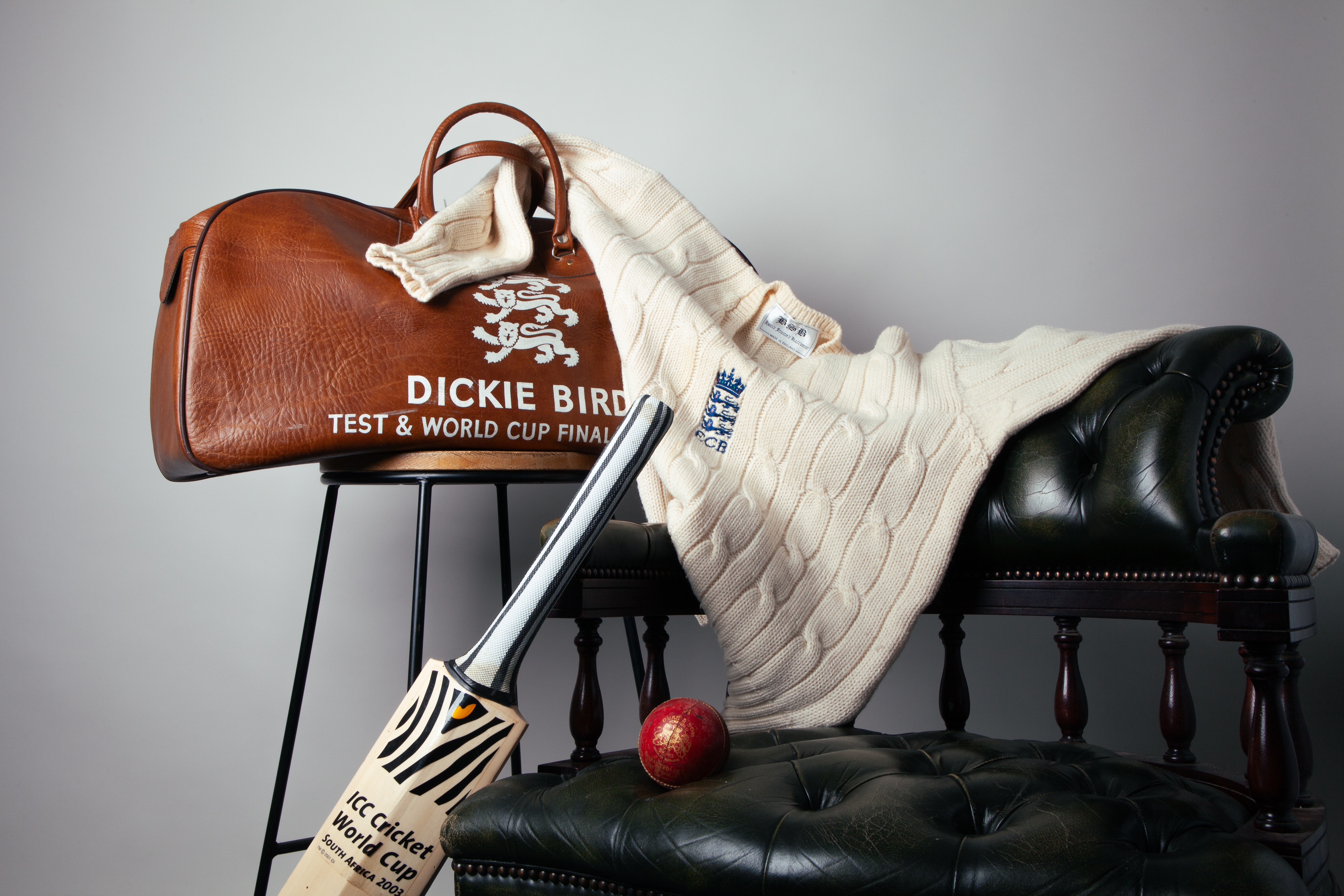 Dickie Bird OBE Collection and Cricket Memorabilia