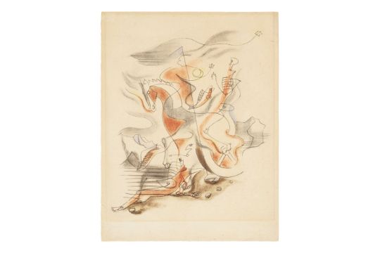 Andre Masson (French, 1896-1987) Lithograph