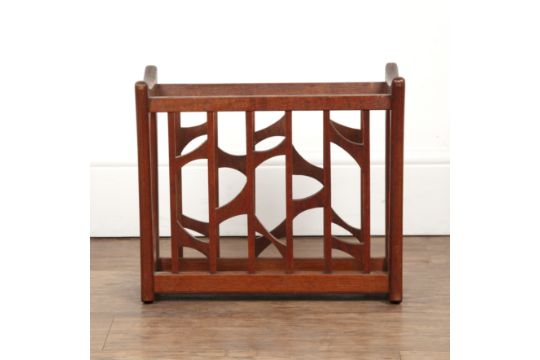 Danish (20th Century) Magazine Rack teak