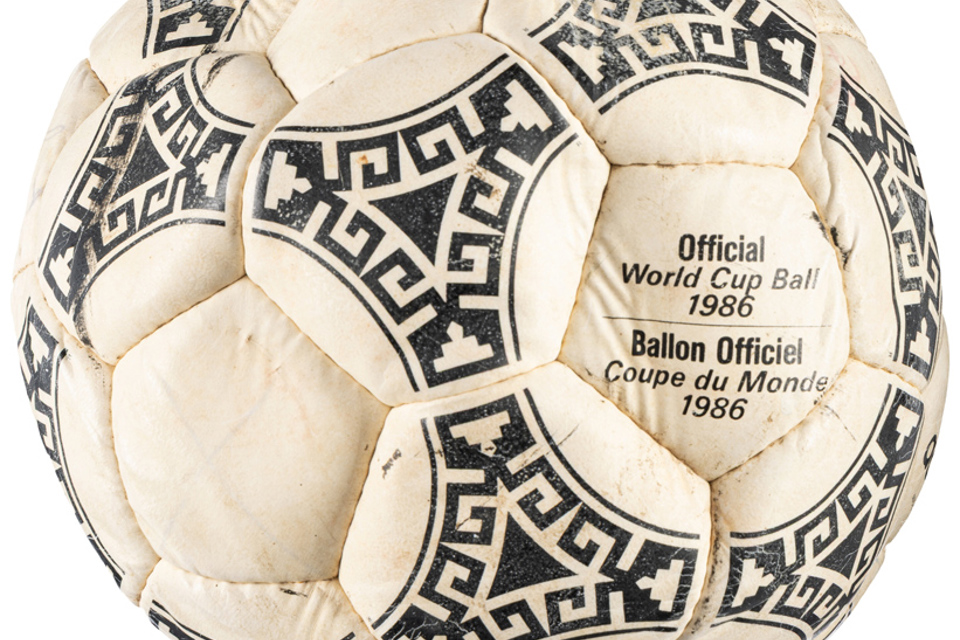 Diego Maradona ‘Hand of God’ ball