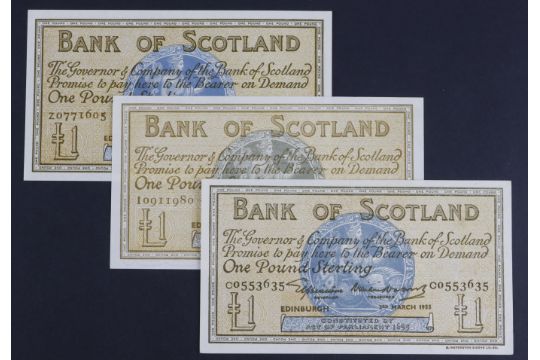 Scotland, Bank of Scotland 1 Pound (3)