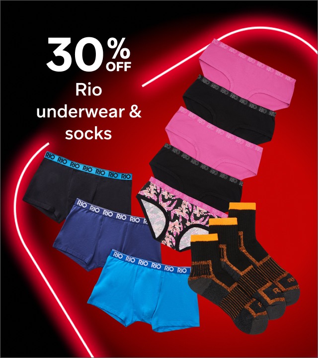 Black Friday - Rio Underwear & Socks Deal