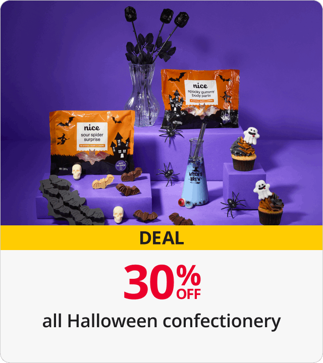 30% Off All Halloween Confectionery 