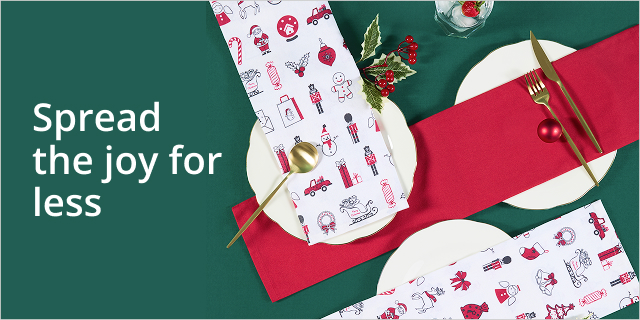 Spread the joy for less 