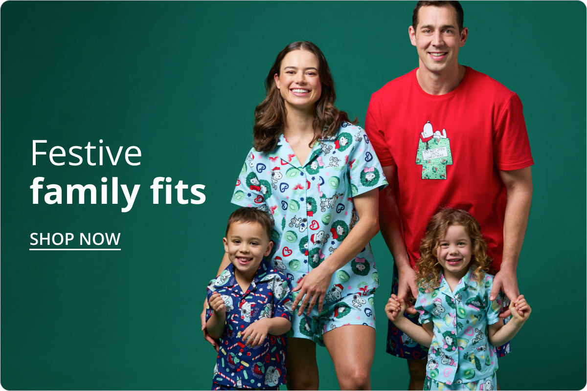 Festive family fits 
