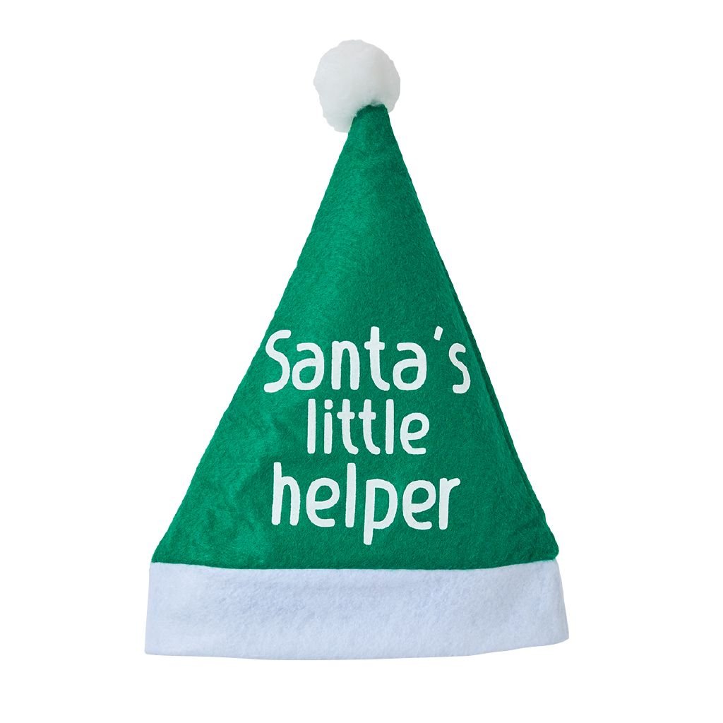 Wonderland Novelty Santa's Little Helper Hat Small