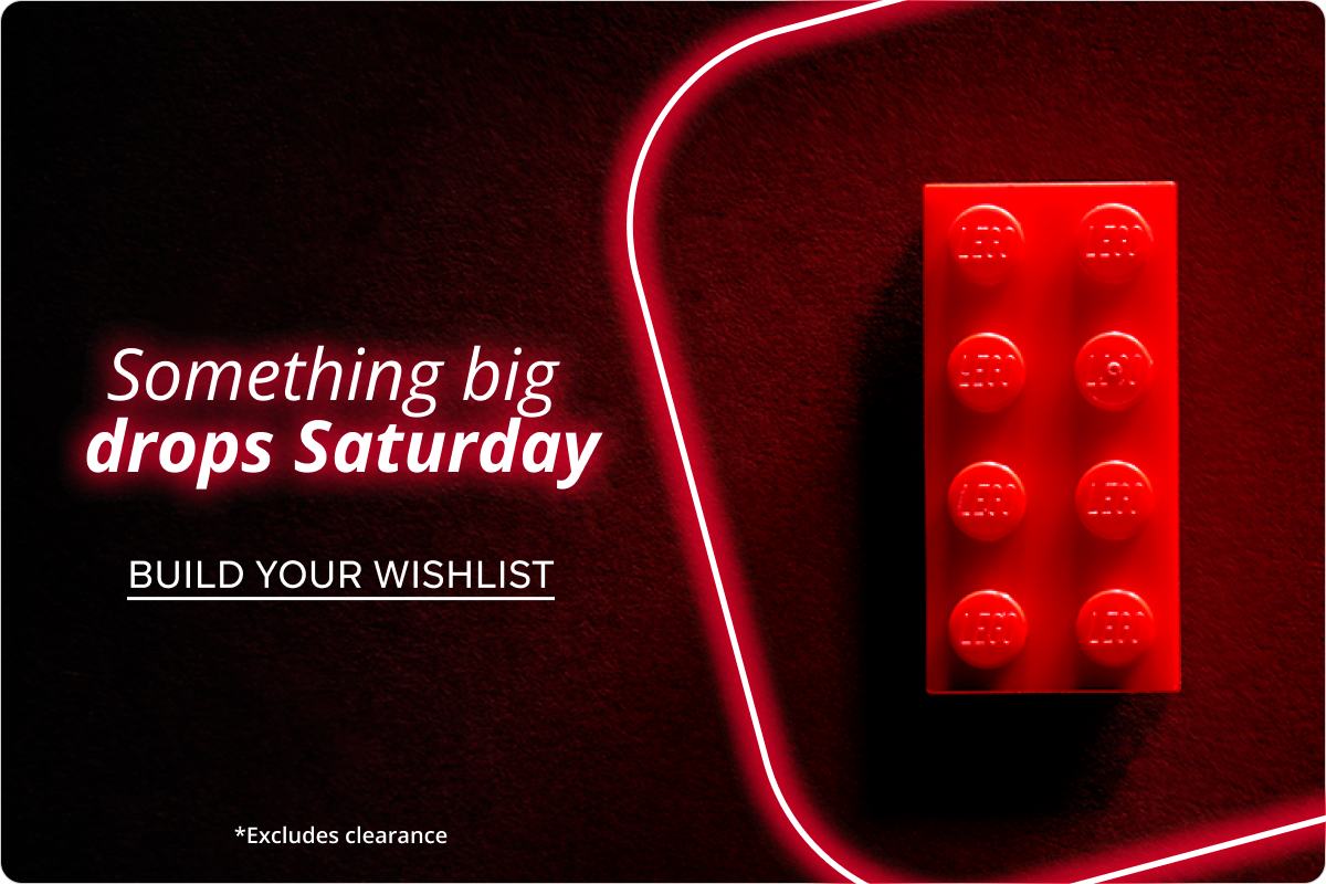 Something Big drops this Saturday (hint: lego) 