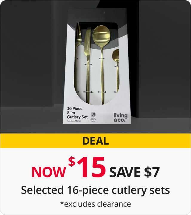 16pc Cutlery Sets $15 