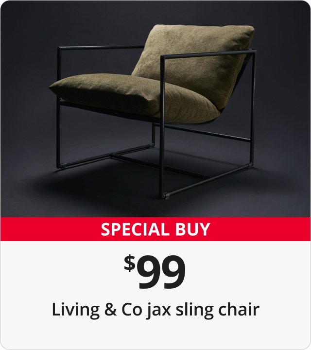 Living & Co Jax Sling Chair $99