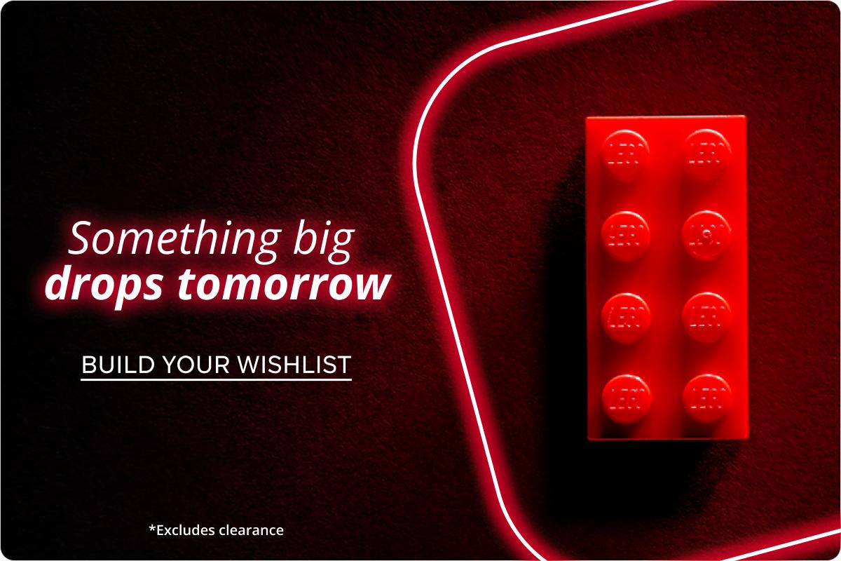 Something big drops Tomorrow