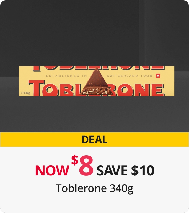 Toblerone $8 