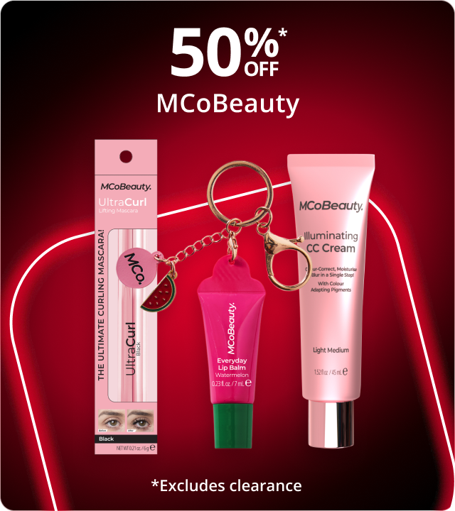 Black Friday -  50% Off MCoBeauty Range
