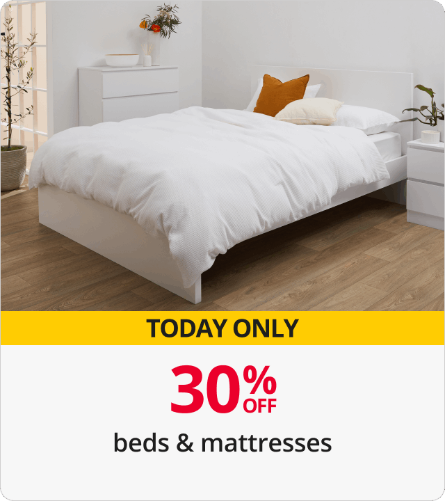 30% Off Beds & Mattresses 