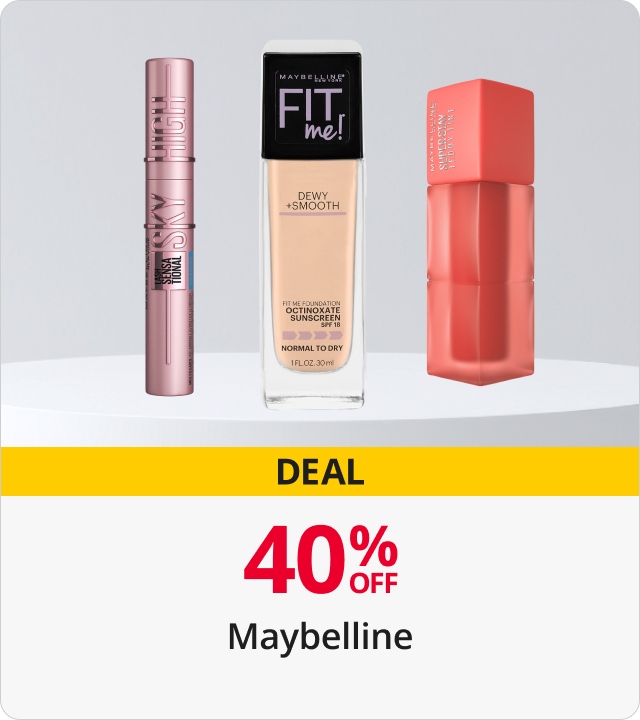 40% Off Maybelline 