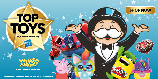 Top Hasbro Toys voted by Kiwi Kids