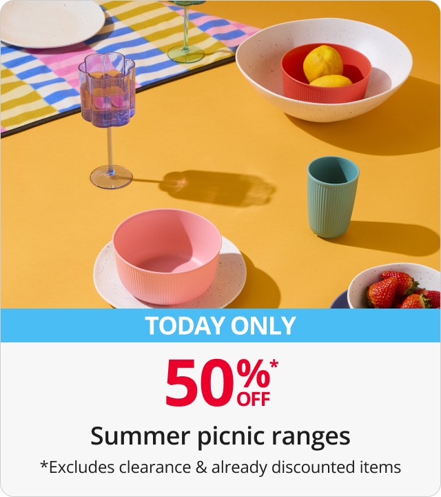 Today Only 50% Off Summer picnic ranges 