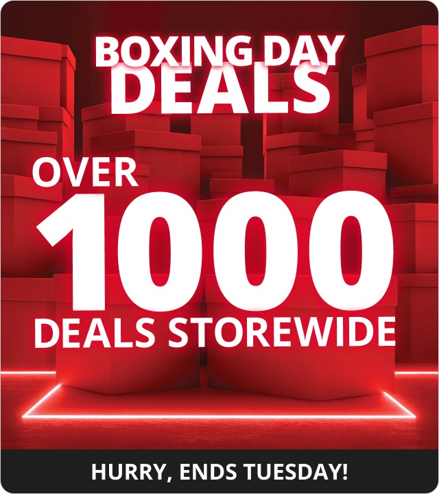Boxing Day Deals End Tomorrow 