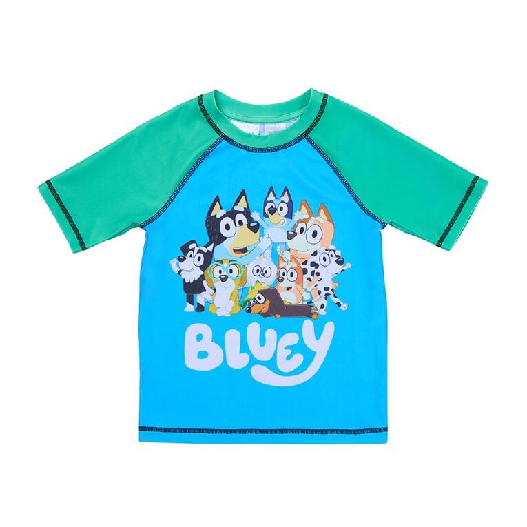 Bluey Short Sleeve Rash Vest