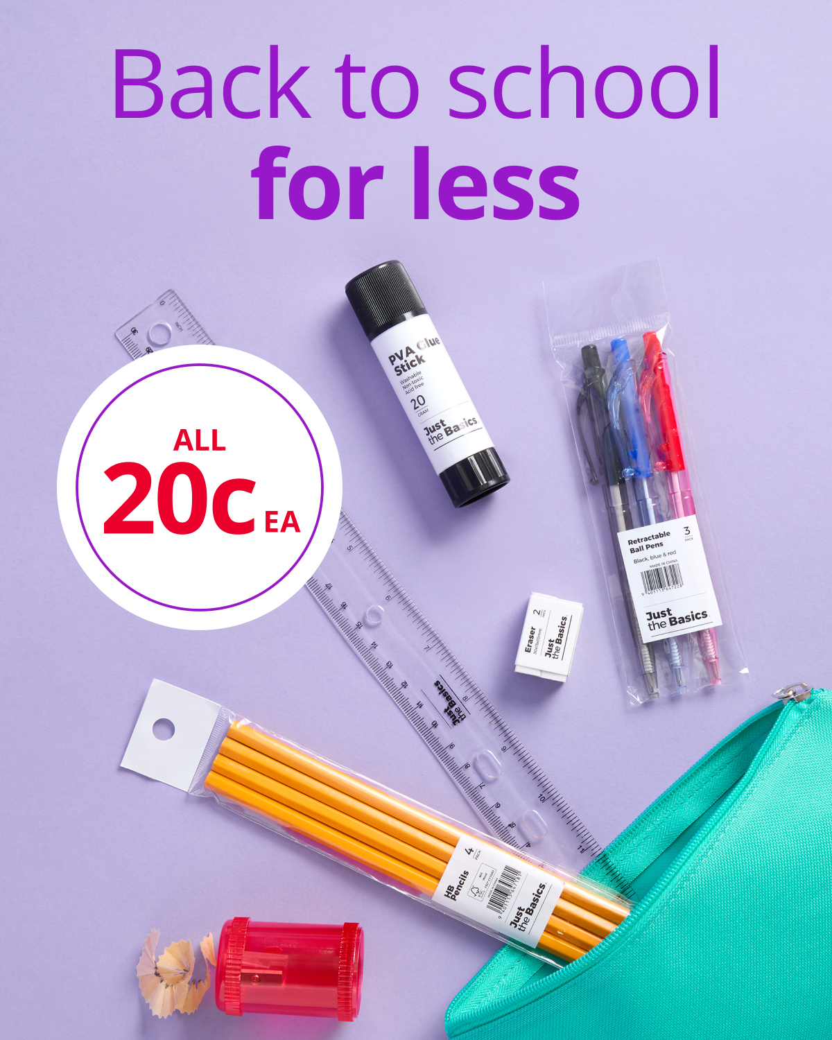 Shop Stationery from 20c 