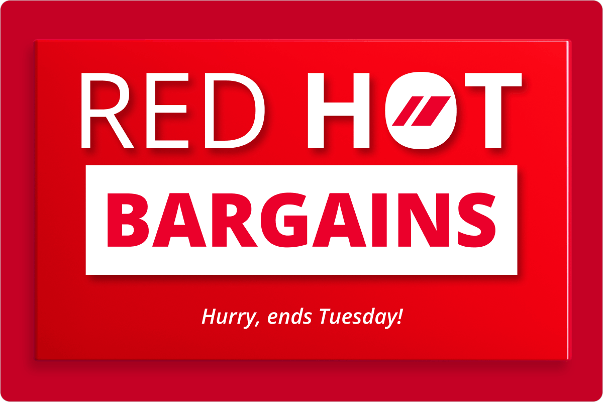 Red Hot Bargains On Now