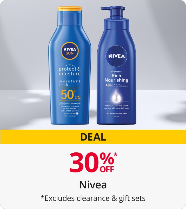 30% off Nivea 