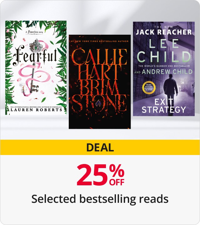 25% Off Selected Bestselling Reads 
