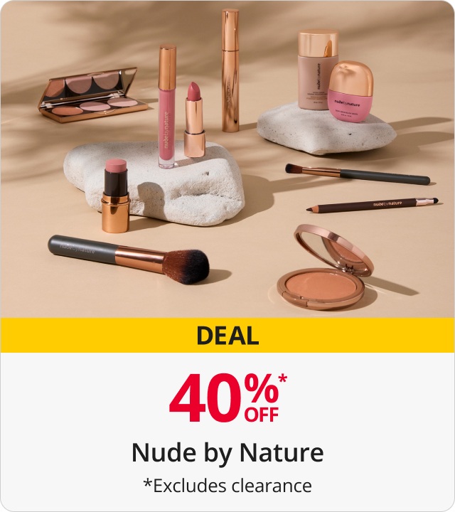 40% Off Nude by Nature 