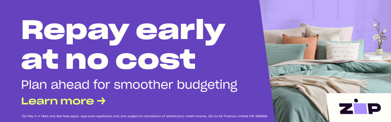 Buy now pay later with ZIP 