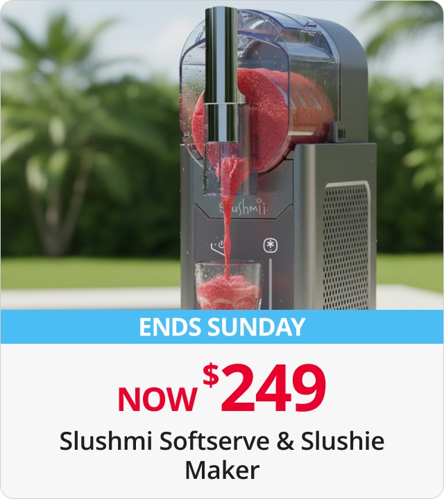 Slushmi Softserve & Slushie Maker 