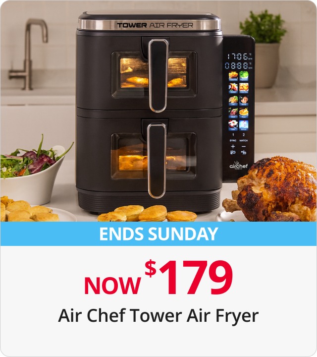 Air Chef Tower Air Fryer $179 
