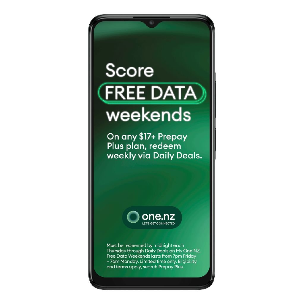 One NZ Smart M26 4G Locked with One NZ SIM Black