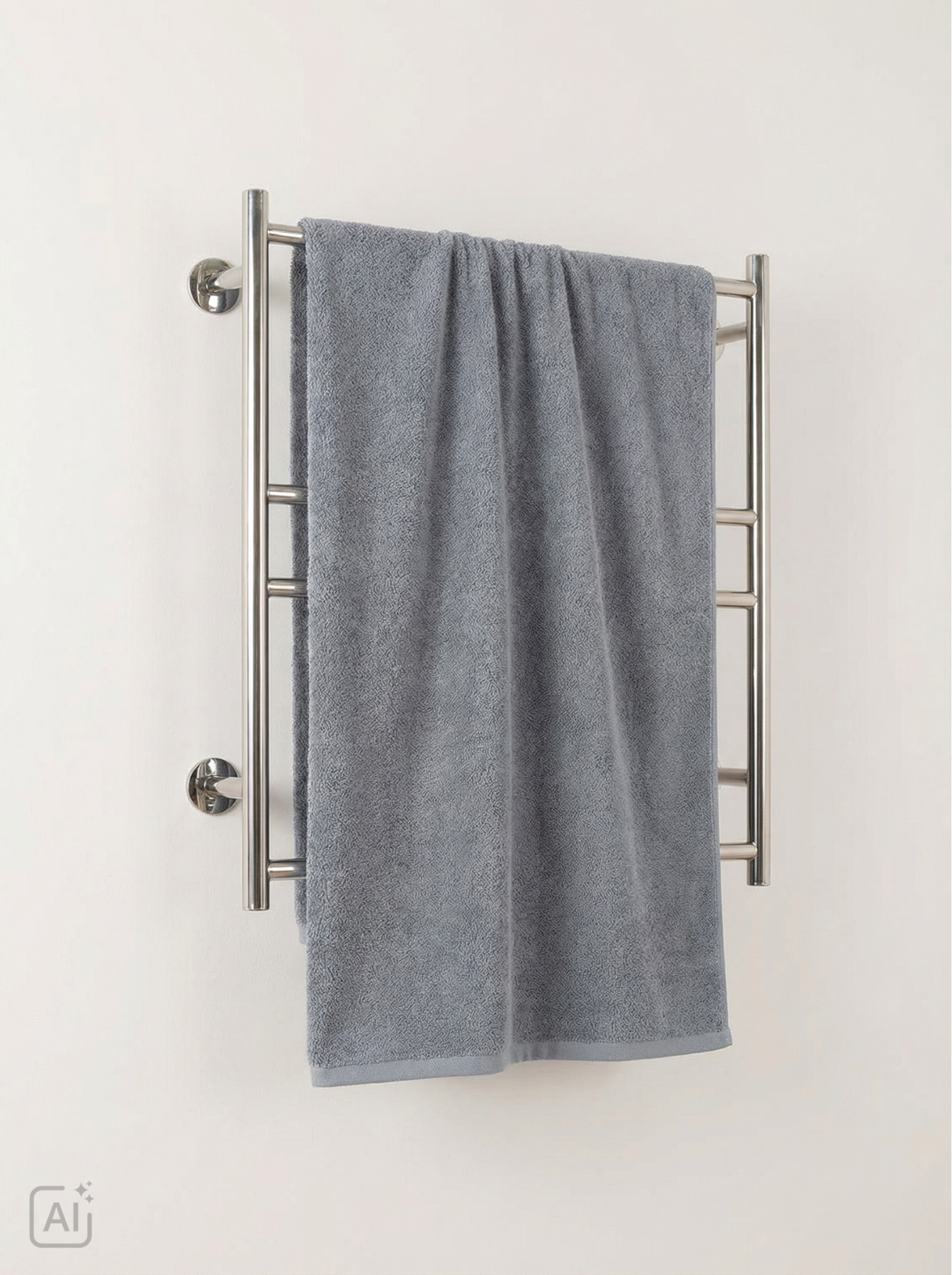 Living & Co Everyday Bath Towel Grey 68cm x 137cm