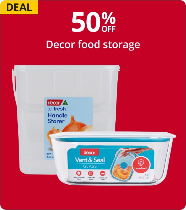 50% Off Decor Food Storage 