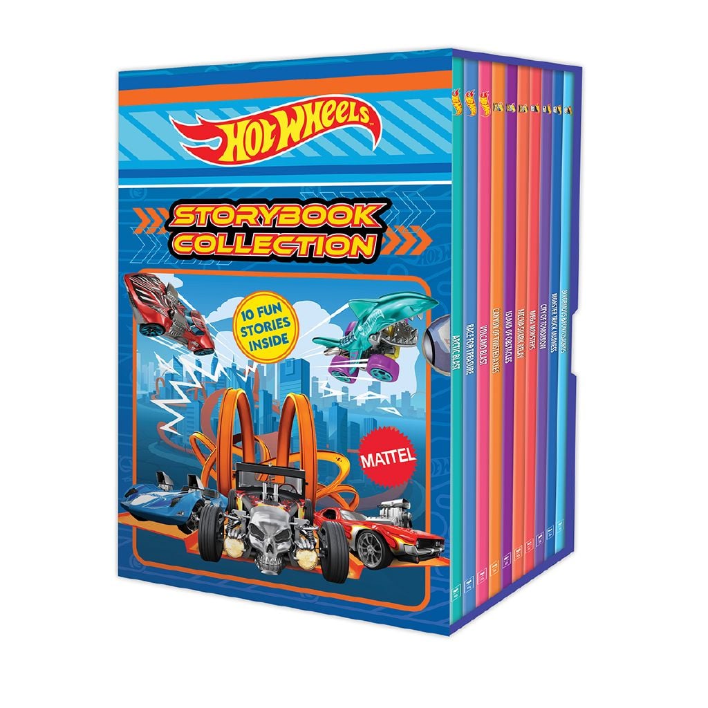 Mattel: Hot Wheels 10-Book Storybook Collection
