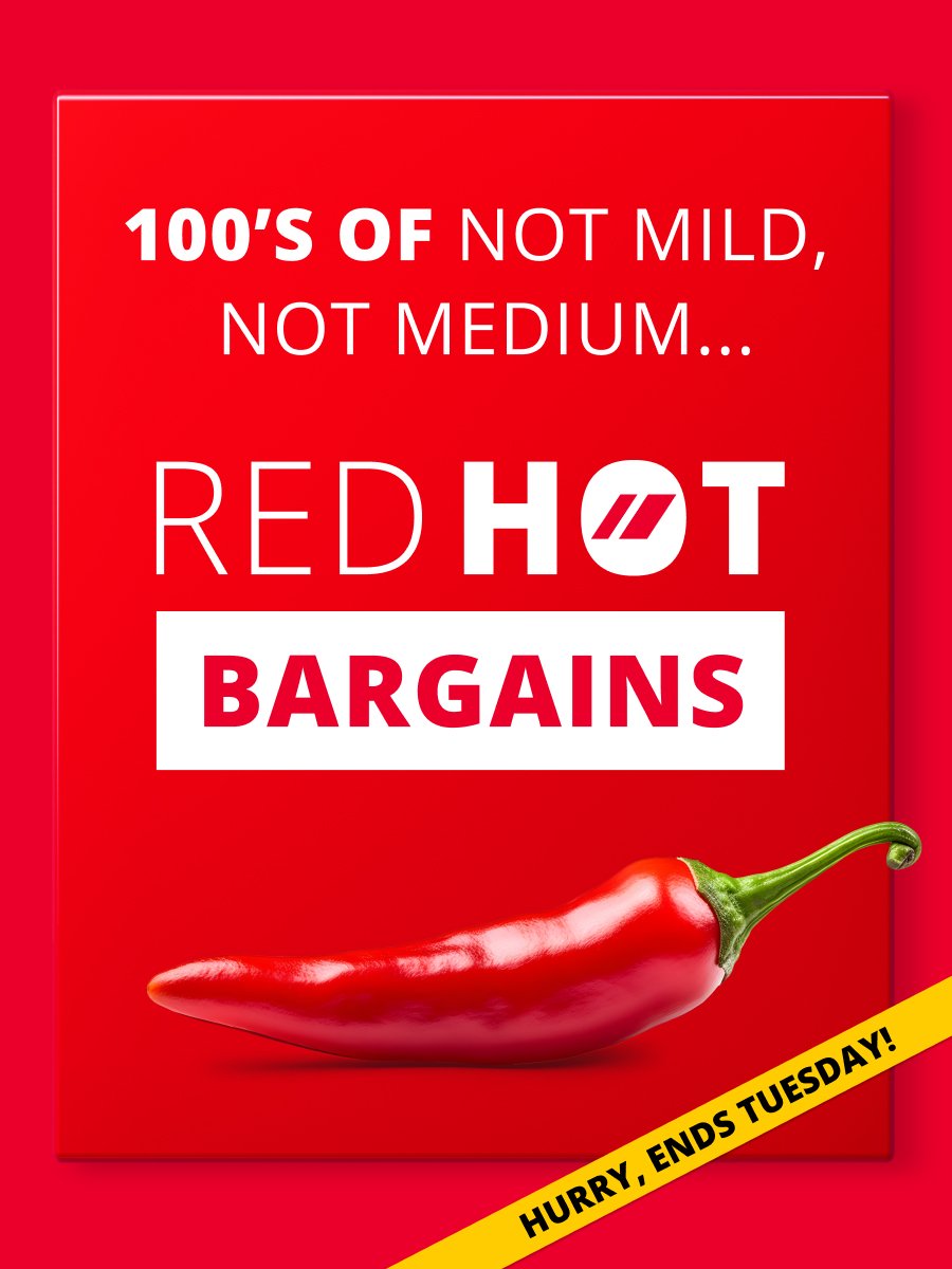 Red Hot Bargains on Now 