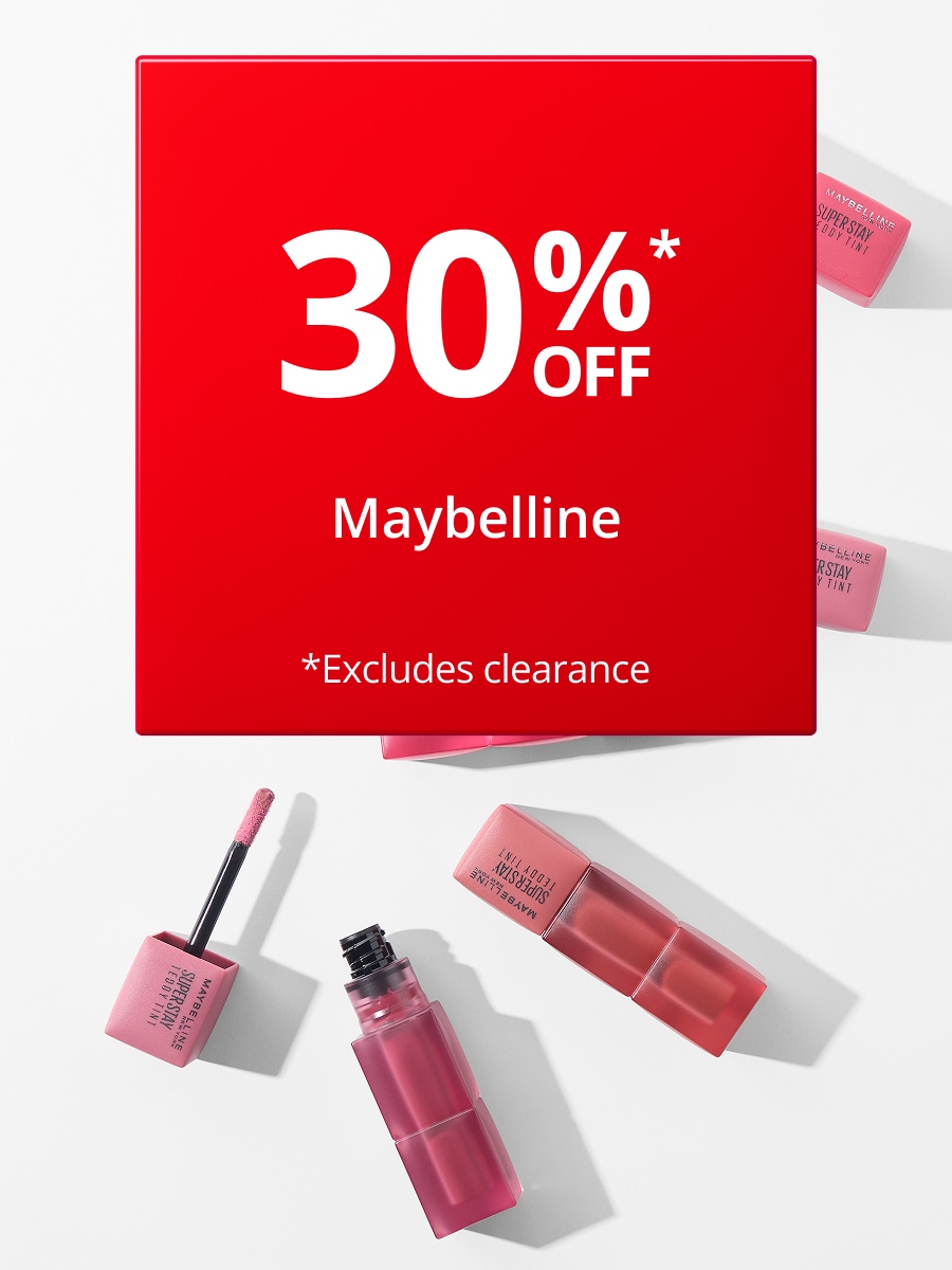 30% Off Maybelline 
