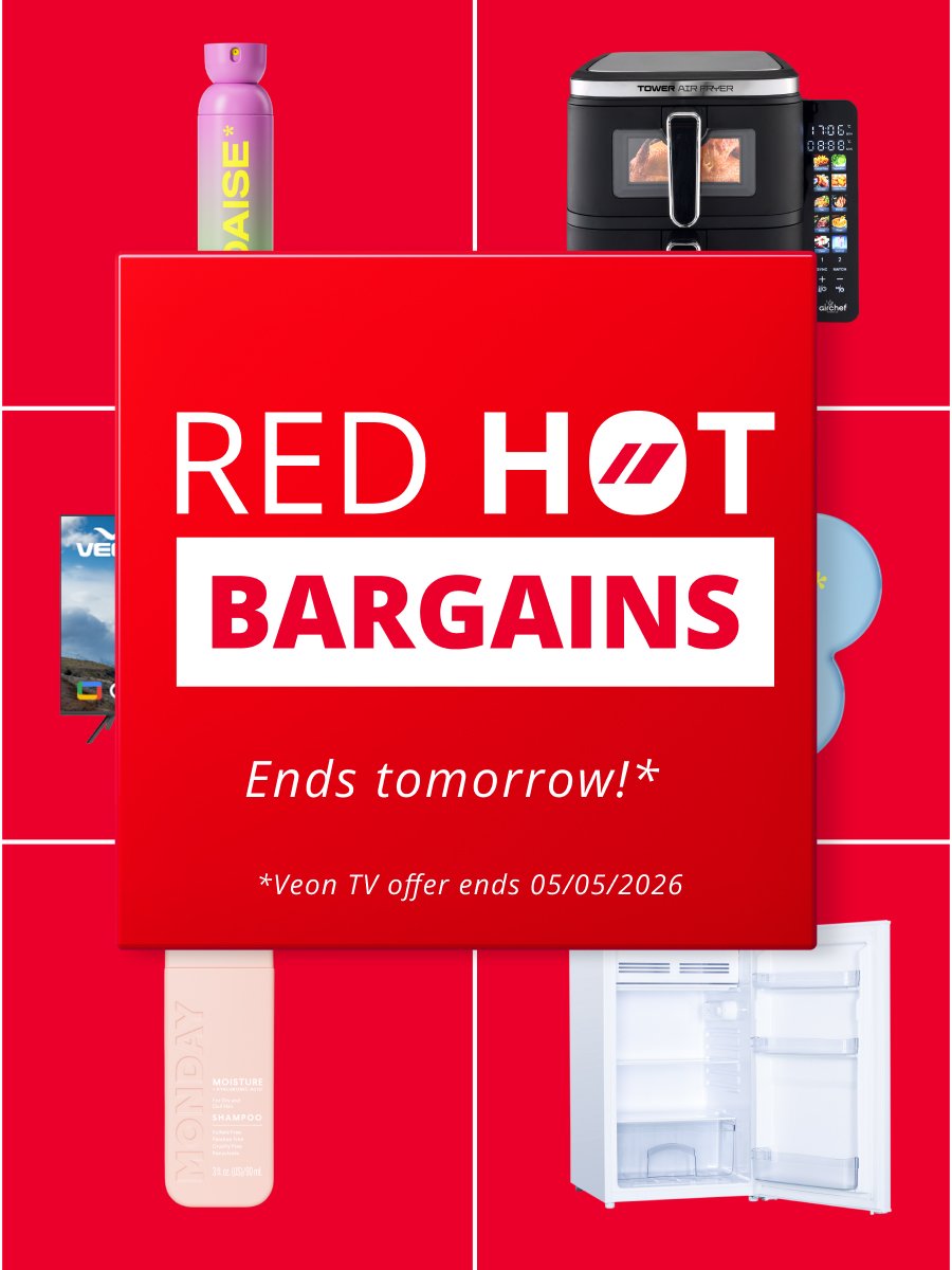 Red Hot Bargains on Now 