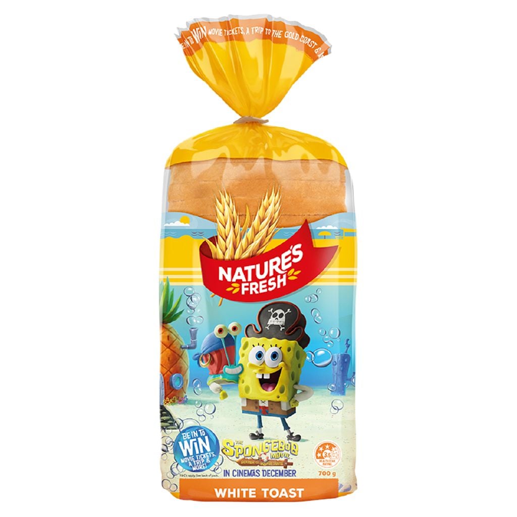 Nature's Fresh White Toast 700g
