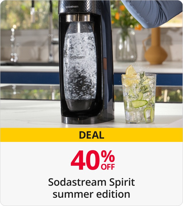 40% Off Sodastream Spirit
