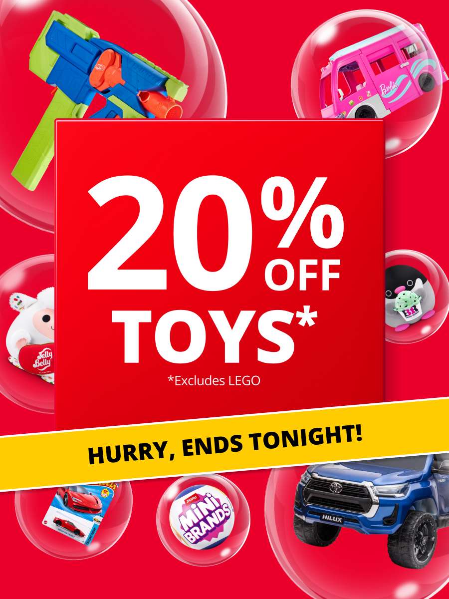 20% Off Toys - Today Only