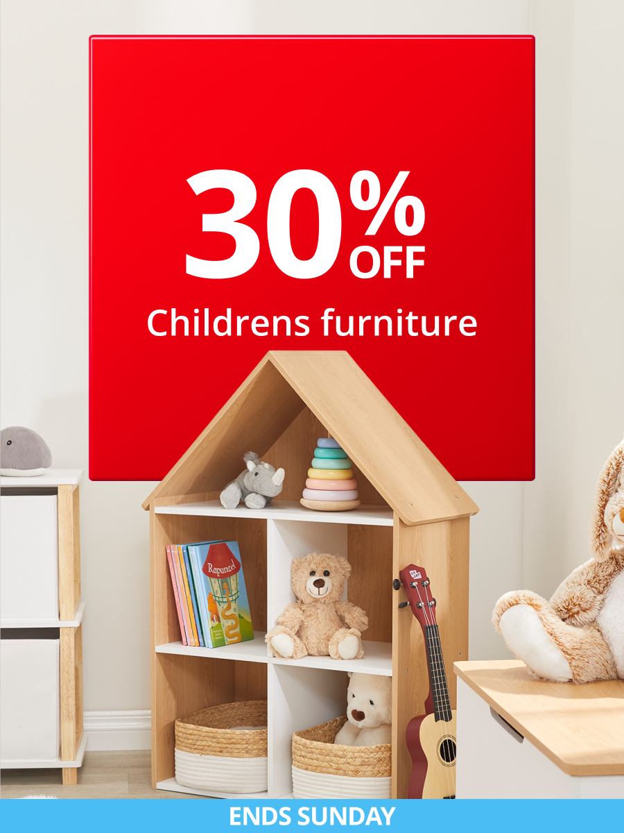 30% off Childrens Furniture