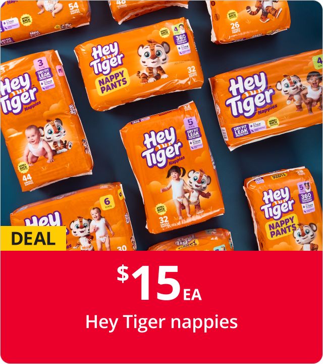 Hey Tiger Nappies 