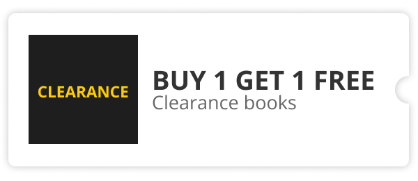 Buy 1 Get 1 Free on Clearance Books 