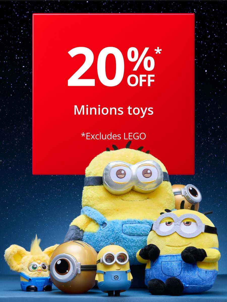 20% Off Minions Toys 