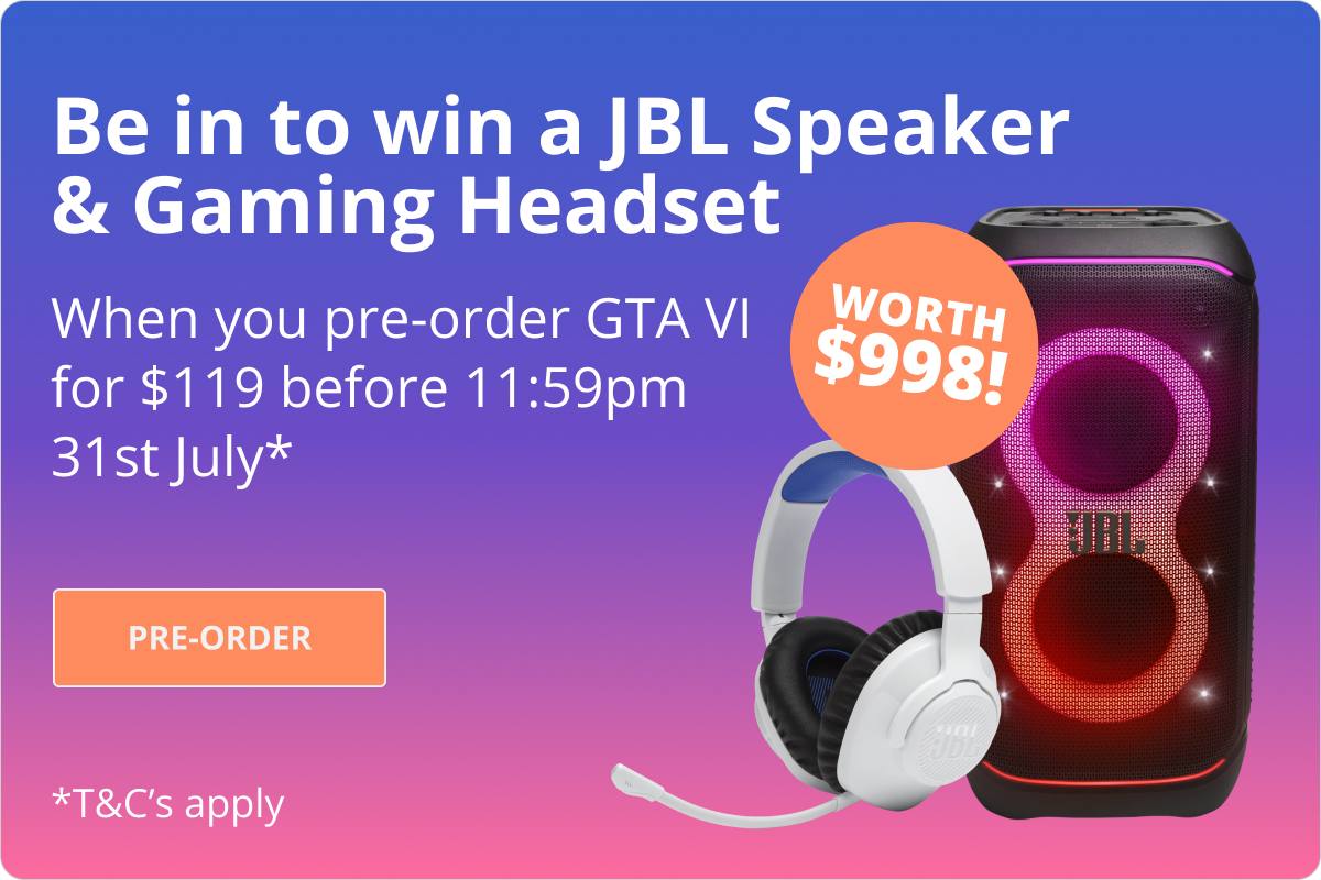 Be in to win a JBL Speaker & Gaming Headset