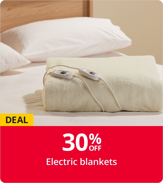 30%off Electric blankets