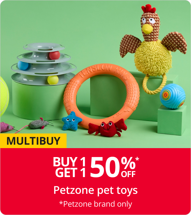 Buy 1 Get 1 50% Off Petzone Pet Toys 