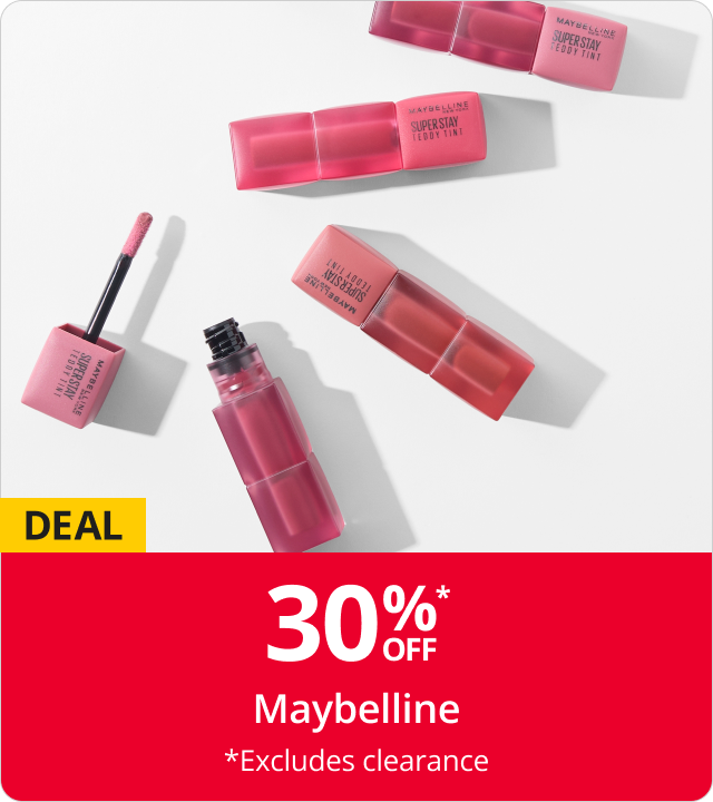 30% Off Maybelline 