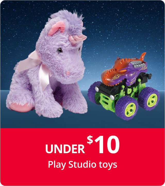 Under $10 Play studio