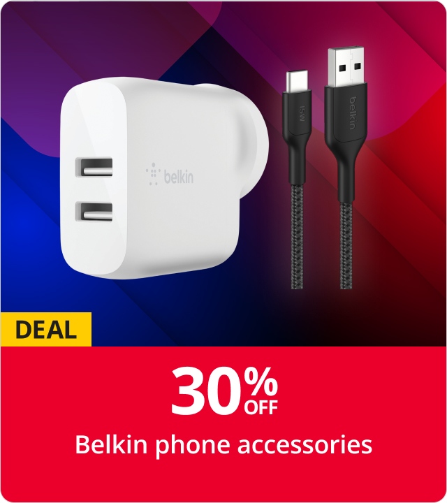 30%off Belkin Phone Accessories